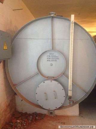 Емкости нержавеющие, объем 16 куб.м.