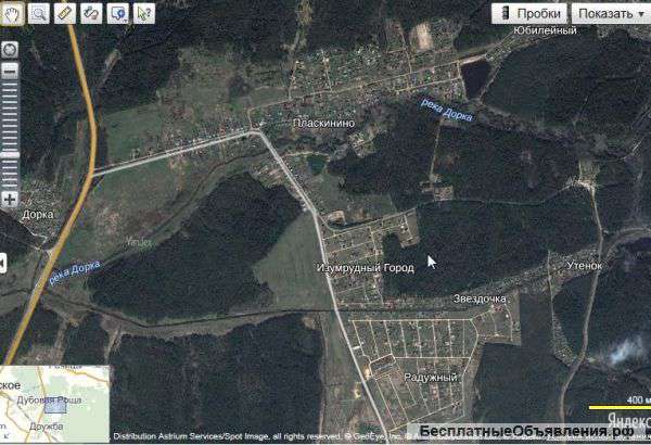 Участок 12 соток д.Пласкинино, п. Изумрудный город, Раменский район