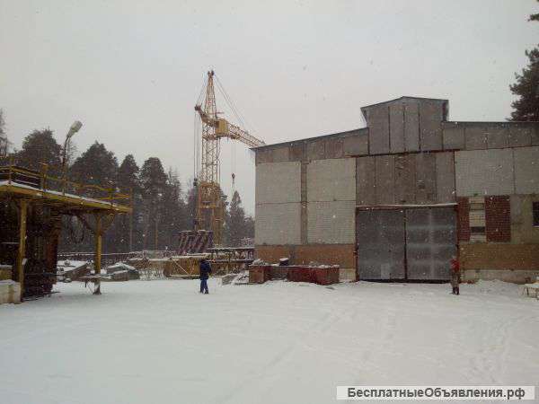 Сдается рабочий завод ЖБИ, общ. пл.14000 м²