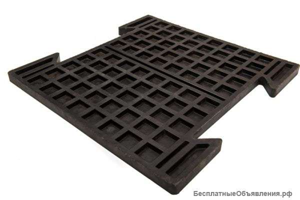 Звукопоглощающее напольное покрытие из резины для производственного цеха