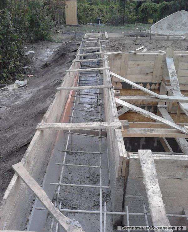 Бетонные монолитные работы