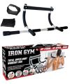 Турник в дверной проем Iron Gym (Айрон Джим) + поддерживающие ремни в подарок