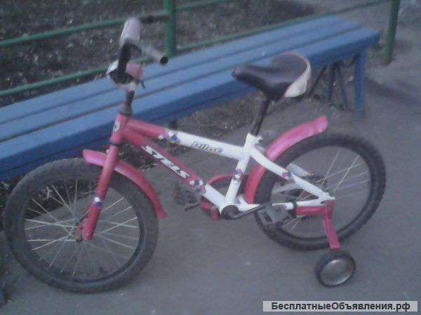 Детский велосипед Pilot Stels Lady ( Китай-Россия ) для девочки 4-8 лет