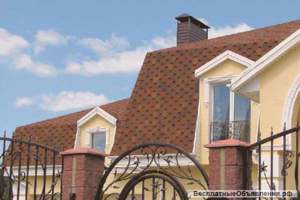 Вся серия битумной черепицы, ОСБ, комплектация