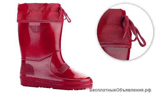 Детские сапожки из ПВХ и ЭВА