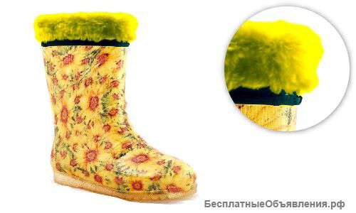 Детские сапожки из ПВХ и ЭВА