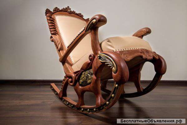 Кресло-качалка ручной работы