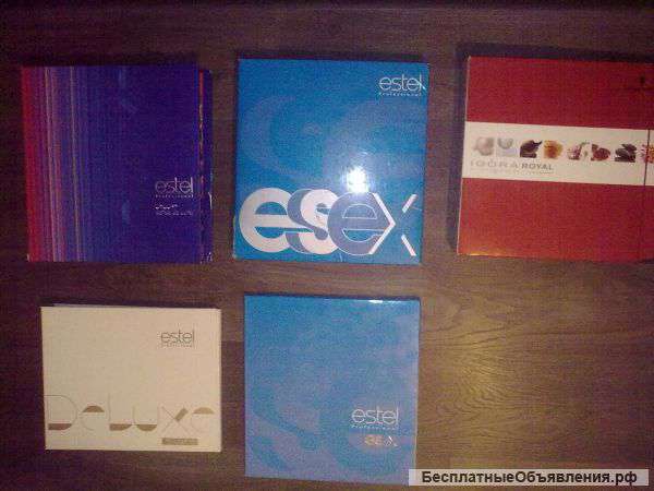 Бу палитры красок для волос