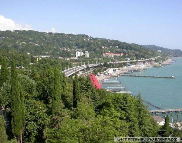 1 комнатной в Сочи