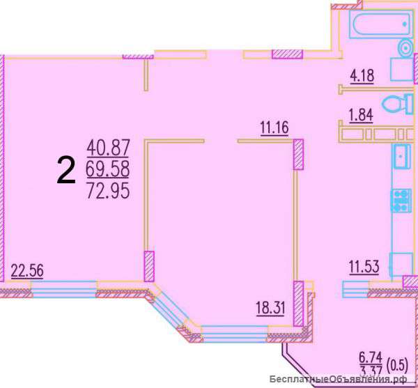 Пушкино Серебрянка 46 квартиру 2-комн.продам