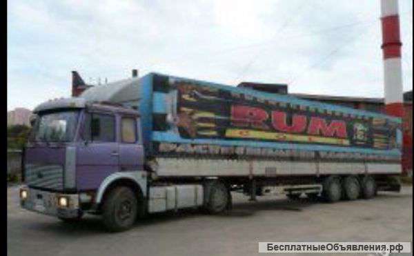 Маз в сцепке