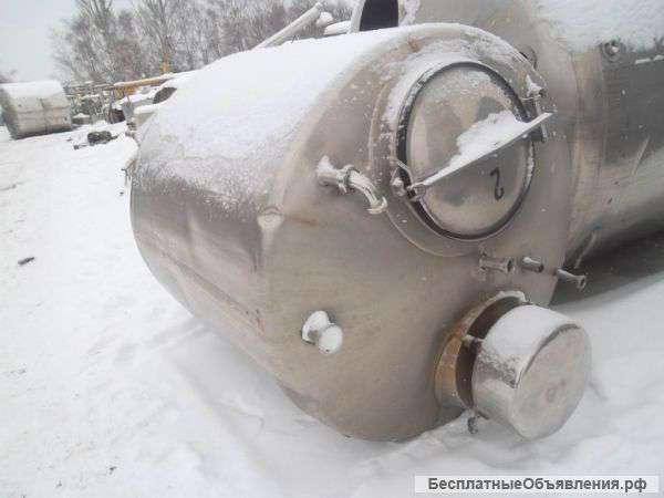 Емкость нержавеющая, объем 2 куб.м.