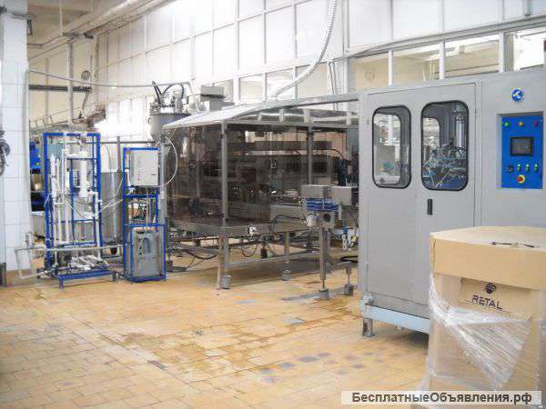 Линия выдува и розлива