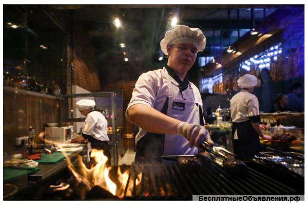 Шеф-повар (Startup) европейская кухня (переезд в г. Краснодар)