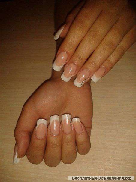 Наращивание ногтей,гель-лак. манекюр