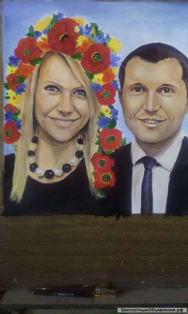 Портреты по фото на заказ