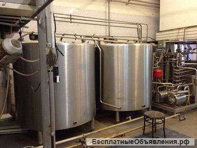 Линия приготовления смеси мороженного Tetra Pak