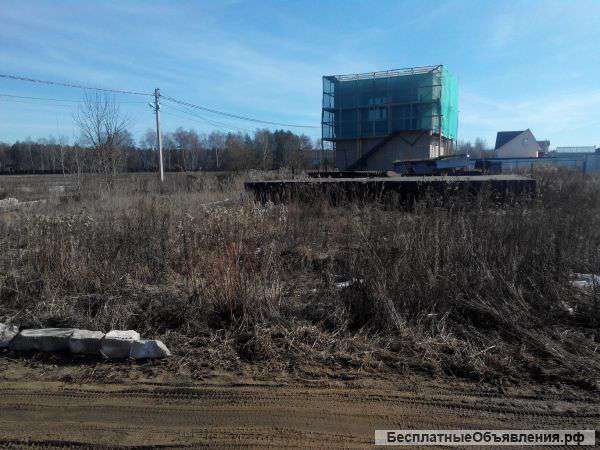 Участок с газом и фундаментом 2-хэтажного дома