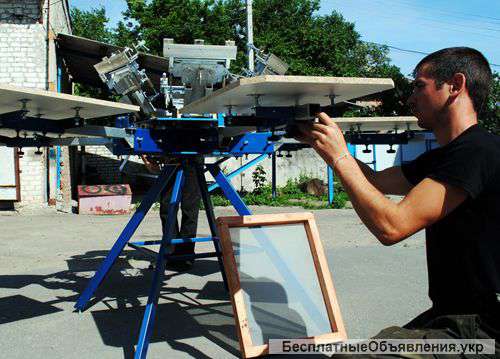 Станки для печати методом шелкографии