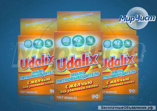 Мыло-пятновыводитель Udalix с желчью 35,15 руб