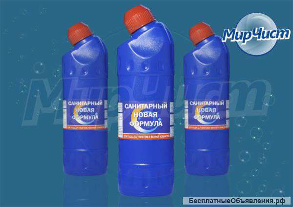Санитарно-гигиеническое чистящее средство «Санитарный Новая формула» 500мл 26,85 руб