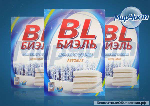 Стиральный порошок СМС BL Биэль для белого белья автомат 22,55 руб