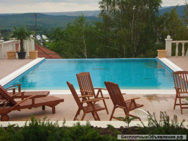 Строительство бассейнов и соляных комнат