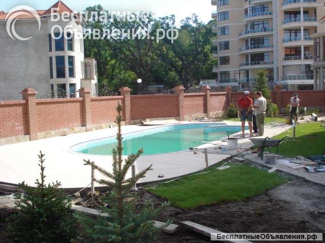 Строительство бассейнов и соляных комнат