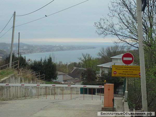 Участок в сочи с видом на море