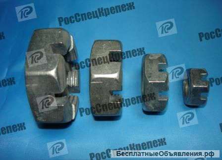 Гайка ГОСТ 5918-73, (корончатая и прорезная