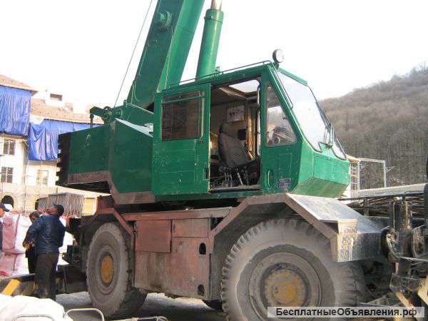 Аренда автокрана Kobelco 25т