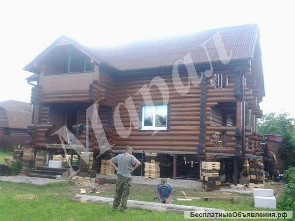 Поднять дом для строительства цокольного этажа