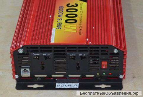 Автомобильный инвертор до 5000 W 12/24 в 220 V