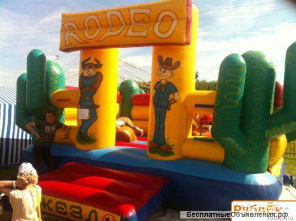Сдам в аренду надувные батуты