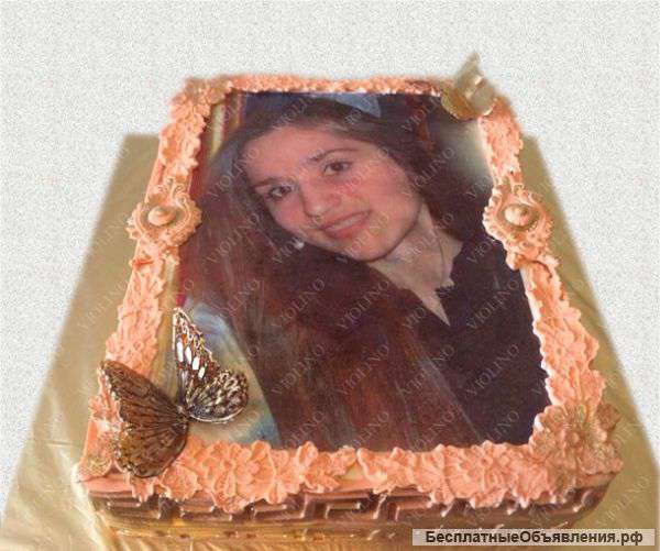 Торты с логотипом