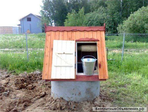 Колодцы, копка, чистка, ремонт, углубление