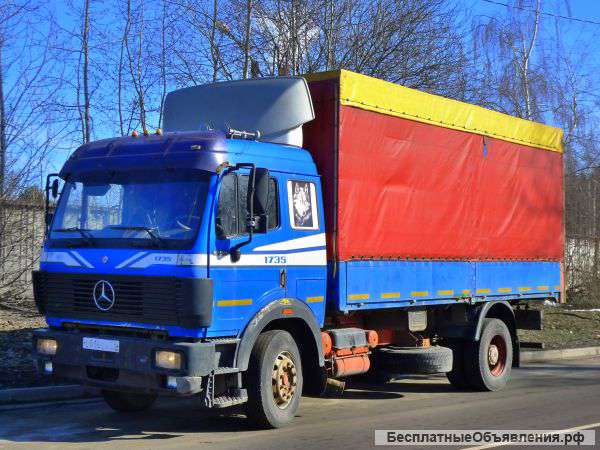 Бортовой тентованный Mercedes-Benz