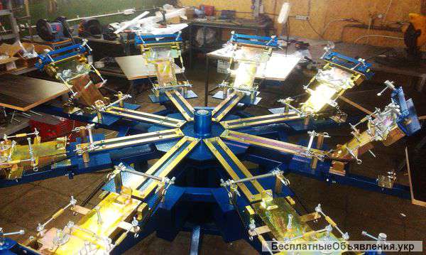 Шелкотрафаретное оборудование