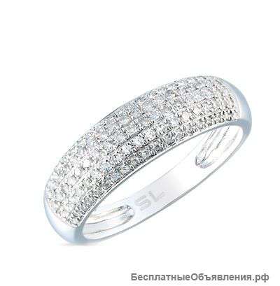 Золотое кольцо с бриллиантами
