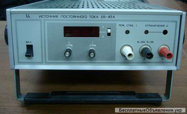 Б5-43А - источники питания постоянного тока