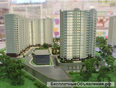 1 - к квартира, 39,5 м2, 14/18 эт