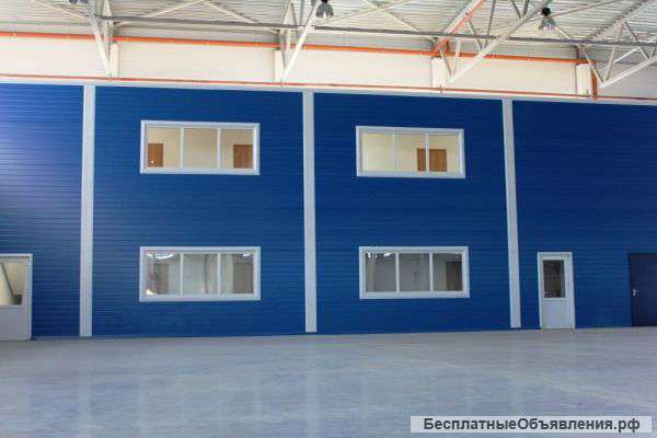 Новый производственный корпус в Ступино