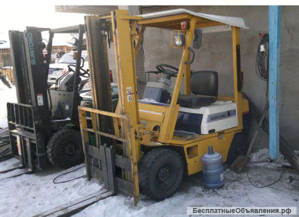 Вилочный погрузчик komatsu FG15D-15