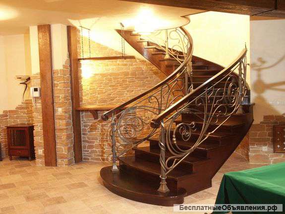 Деревянные лестницы под заказ