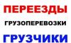 Грузоперевозки+грузчики