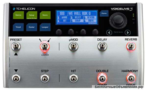 TC Helicon VoiceLive 3 новый Есть в наличии
