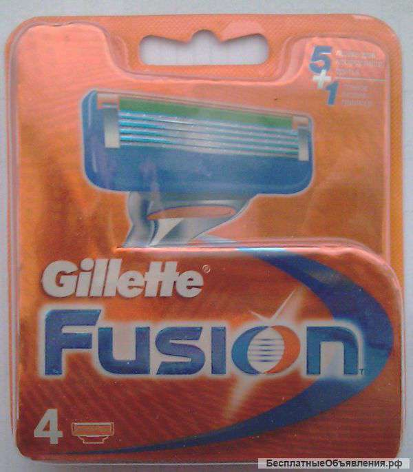 Лезвия Gillette