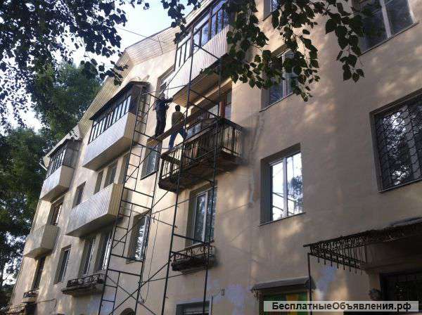 Наружная отделка балконов