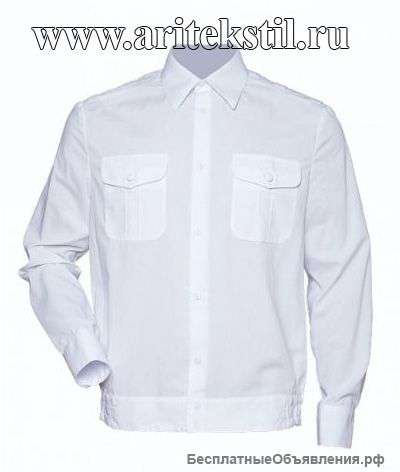 Рубашка сорочки для кадетов с длинными короткими рукавами