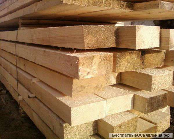 Брус обрезной 5500 руб. за куб